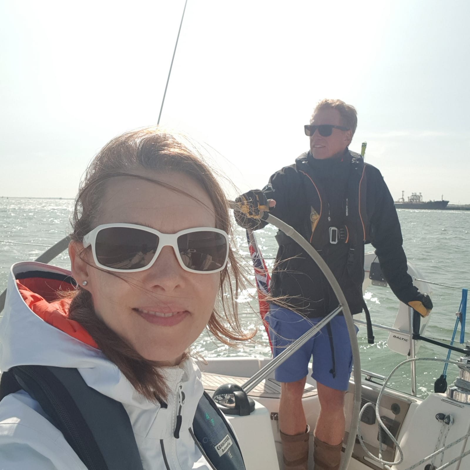 Couple Sailing